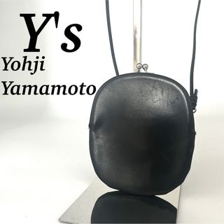 ワイズ(Y's)のワイズ　ヨウジヤマモト　がま口　ショルダーバッグ　ポシェット　ポーチ　ブラック(ショルダーバッグ)