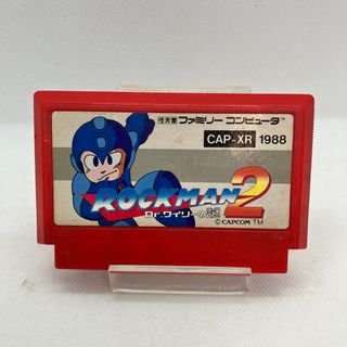 カプコン(CAPCOM)の【動作確認済】FC ファミコンソフト『ロックマン2 Dr.ワイリーの謎』(家庭用ゲームソフト)