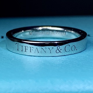 Tiffany & Co. - ティファニー TIFFANY K18PG 7号 ラブノット リング 