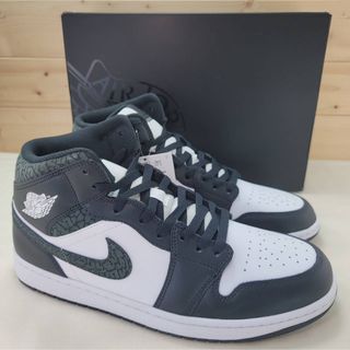 ジョーダン(Jordan Brand（NIKE）)のナイキ エアジョーダン1 ミッド "パンダエレファント" 29.5㎝(スニーカー)