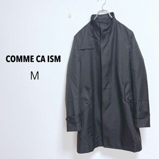 COMME CA ISM - コムサイズム　メンズビジネスコート　ライナー付き【M】比翼仕立て　ストライプ