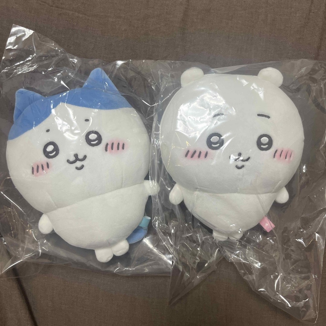 ちいかわもちっとぬいぐるみ　ちいかわ＆ハチワレ　セット