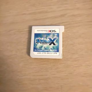 ニンテンドー3DS(ニンテンドー3DS)のポケットモンスター X(携帯用ゲームソフト)