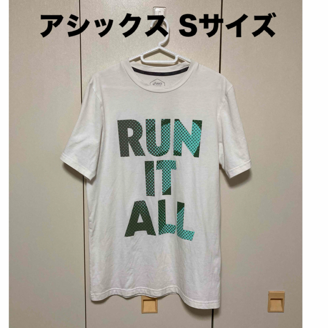 asics(アシックス)のASICS アシックス Tシャツ 半袖 Sサイズ クリームカラー メンズのトップス(Tシャツ/カットソー(半袖/袖なし))の商品写真