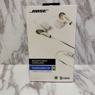 ボーズ(BOSE)のtj ボーズ　Bose QuietComfort 20　ホワイト(ヘッドフォン/イヤフォン)