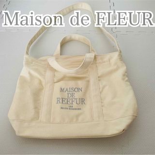 メゾンドフルール(Maison de FLEUR)のMaisondeFLEUR ショルダートート キャンバス(ショルダーバッグ)