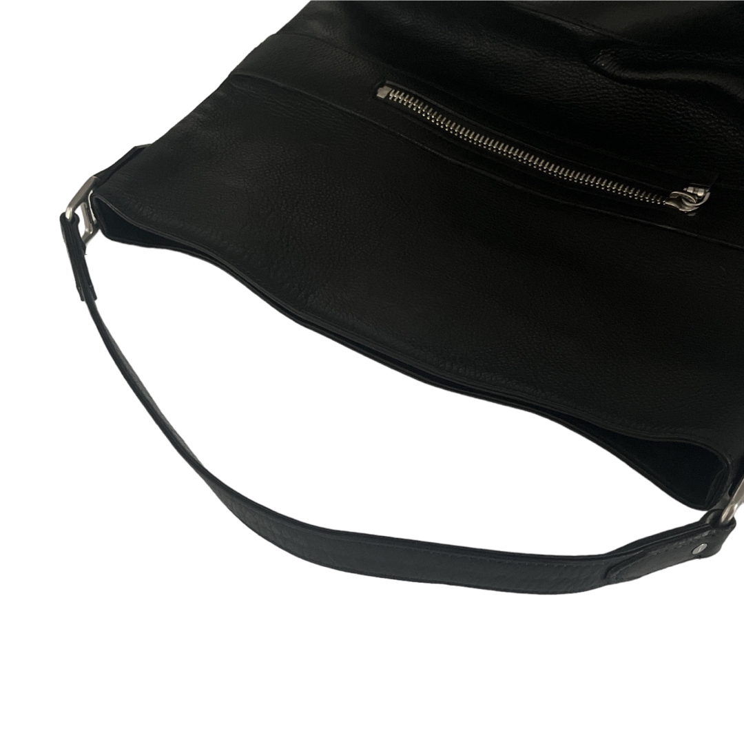 aniary(アニアリ)のアニアリ　トートバッグ　ワンショルダー　手提げ　大容量　ブラック　オールレザー メンズのバッグ(トートバッグ)の商品写真