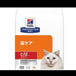 ヒルズ(Hill's)の300g ヒルズ 猫 尿ケアc/d マルチケア コンフォート 特別療法食 CD(ペットフード)