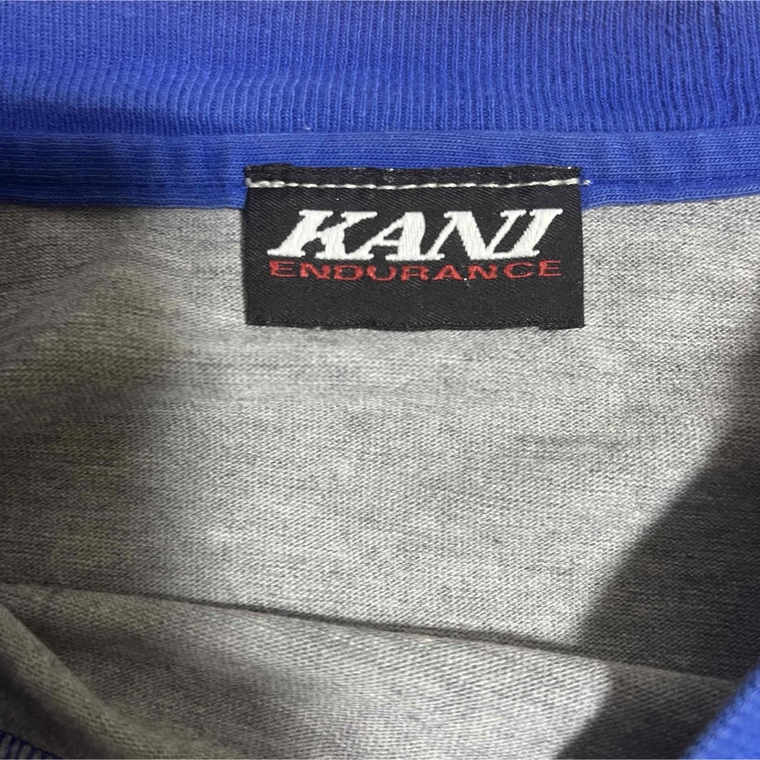Karl Kani(カールカナイ)の00’s KARL KANI ラグランT ワッペンロゴ ストリート Y2K メンズのトップス(Tシャツ/カットソー(七分/長袖))の商品写真