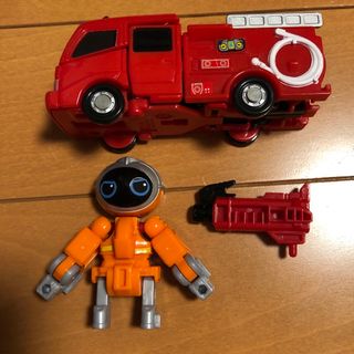 タカラトミー(Takara Tomy)のジョブレイバー JB02 ファイヤブレイバー モリタ CD-I型 ポンプ消防車(ミニカー)