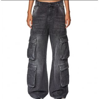 ディーゼル(DIESEL)のDIESEL Straight Jeans1996 D-SIREカーゴ W24(デニム/ジーンズ)