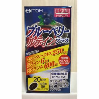 井藤漢方製薬 ブルーベリールテインプラス 約20日分(ビタミン)