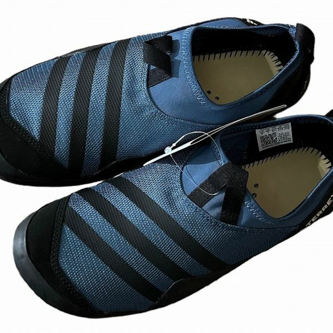 adidas(アディダス)の新品 アディダス 23ss HP8650 水陸両用 シューズ 紺 25.5 ② メンズの靴/シューズ(スリッポン/モカシン)の商品写真
