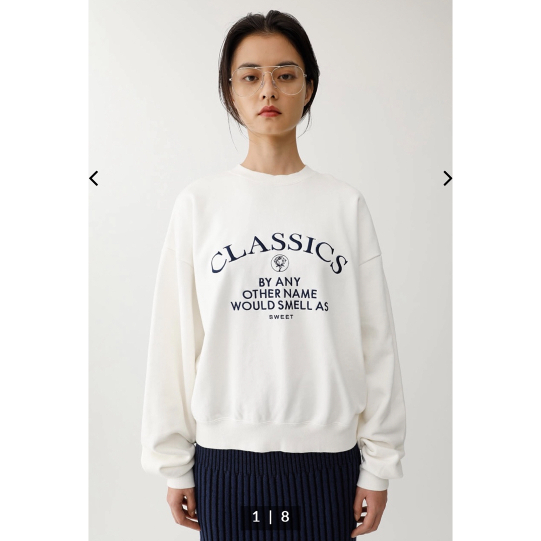 moussy(マウジー)のMOUSSY プルオーバースウェット レディースのトップス(トレーナー/スウェット)の商品写真