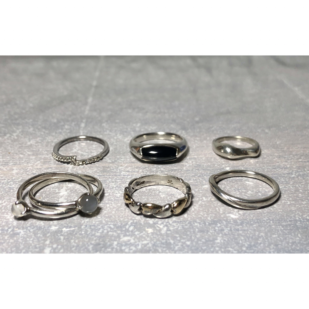 4℃(ヨンドシー)のFORIFORIE ete 4℃ クレージュ　指輪　silver 925 K10 レディースのアクセサリー(リング(指輪))の商品写真