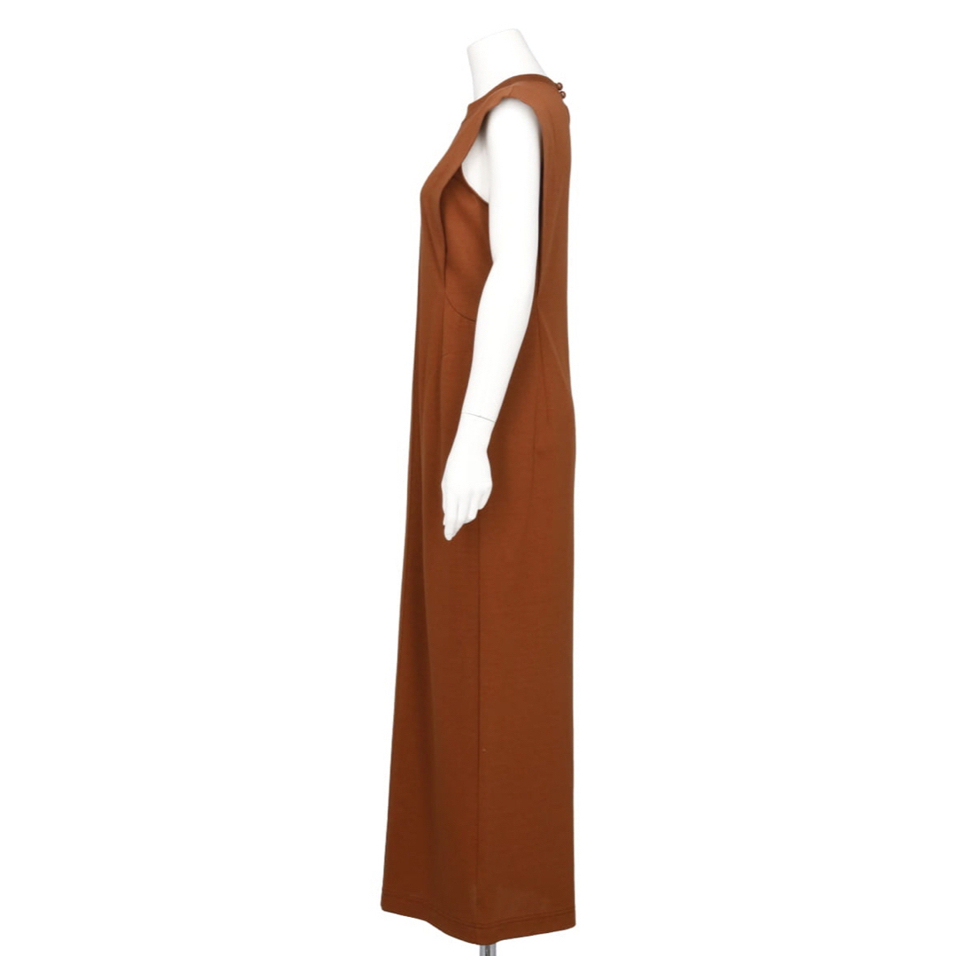 mame(マメ)のMame COTTON JERSEY SLEEVELESS DRESS サイズ3 レディースのワンピース(ロングワンピース/マキシワンピース)の商品写真