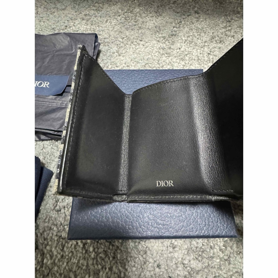 Dior(ディオール)のDior ディオール コンパクト ウォレット トロッター 三つ折り財布  レディースのファッション小物(財布)の商品写真