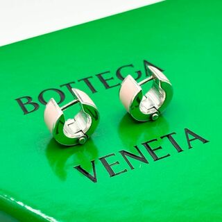 ボッテガヴェネタ(Bottega Veneta)の【新品未使用】BOTTEGA VENETA ピアス　シルバー　フープ　ミニ(ピアス)