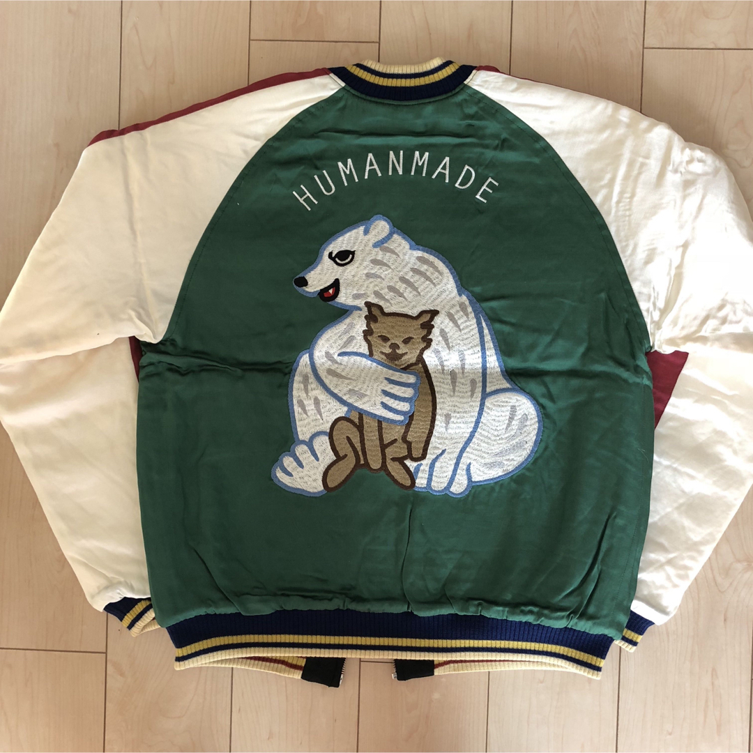 HUMAN MADE(ヒューマンメイド)のHUMAN MADE  YOKOSUKA JACKET スカジャン ジャケットL メンズのジャケット/アウター(スカジャン)の商品写真