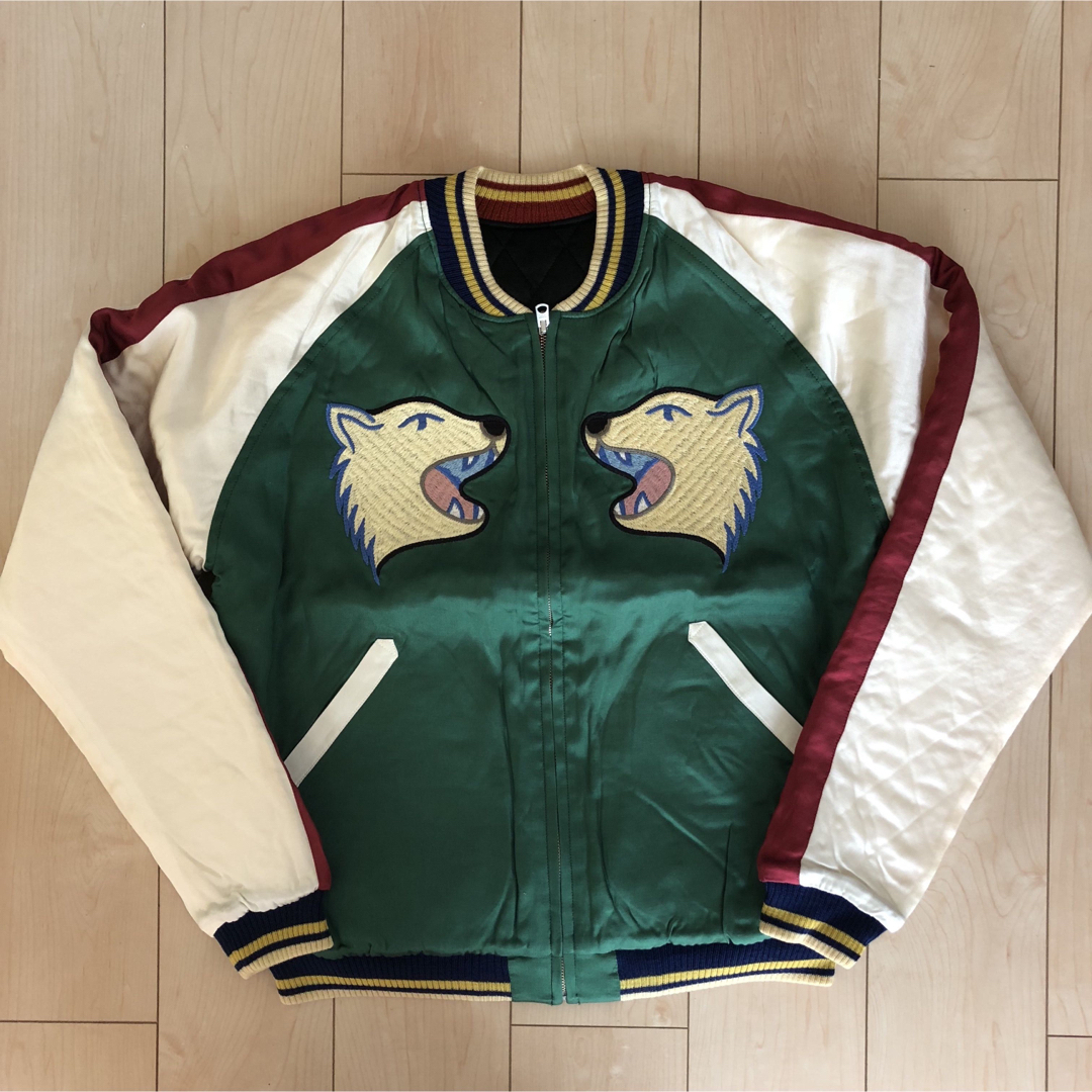 HUMAN MADE(ヒューマンメイド)のHUMAN MADE  YOKOSUKA JACKET スカジャン ジャケットL メンズのジャケット/アウター(スカジャン)の商品写真