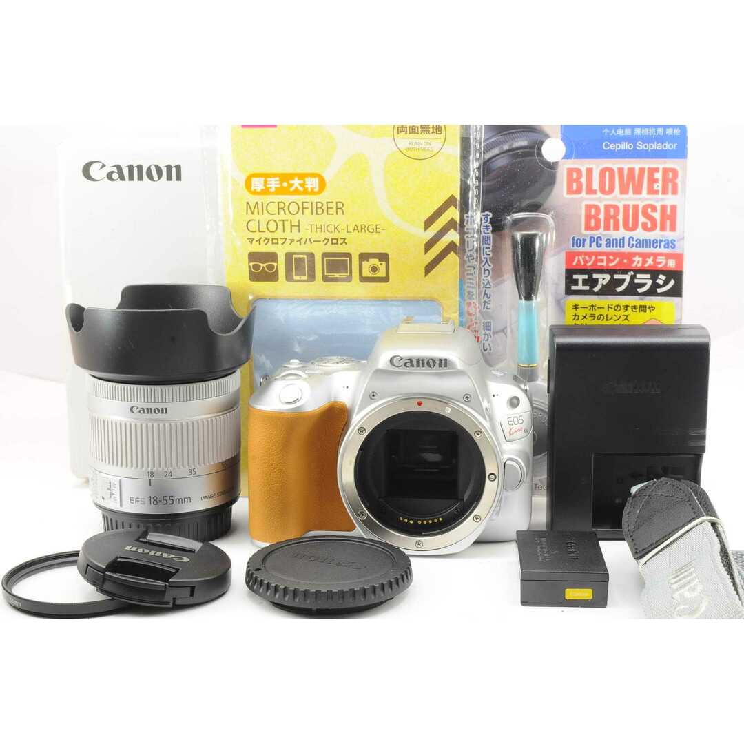 ❤️希少シルバーカラー❤️Wi-Fi &自撮り❤️Canon kiss X9 ❤️希少シルバーカラー❤️Wi-Fi &自撮り❤️Canon kiss X9