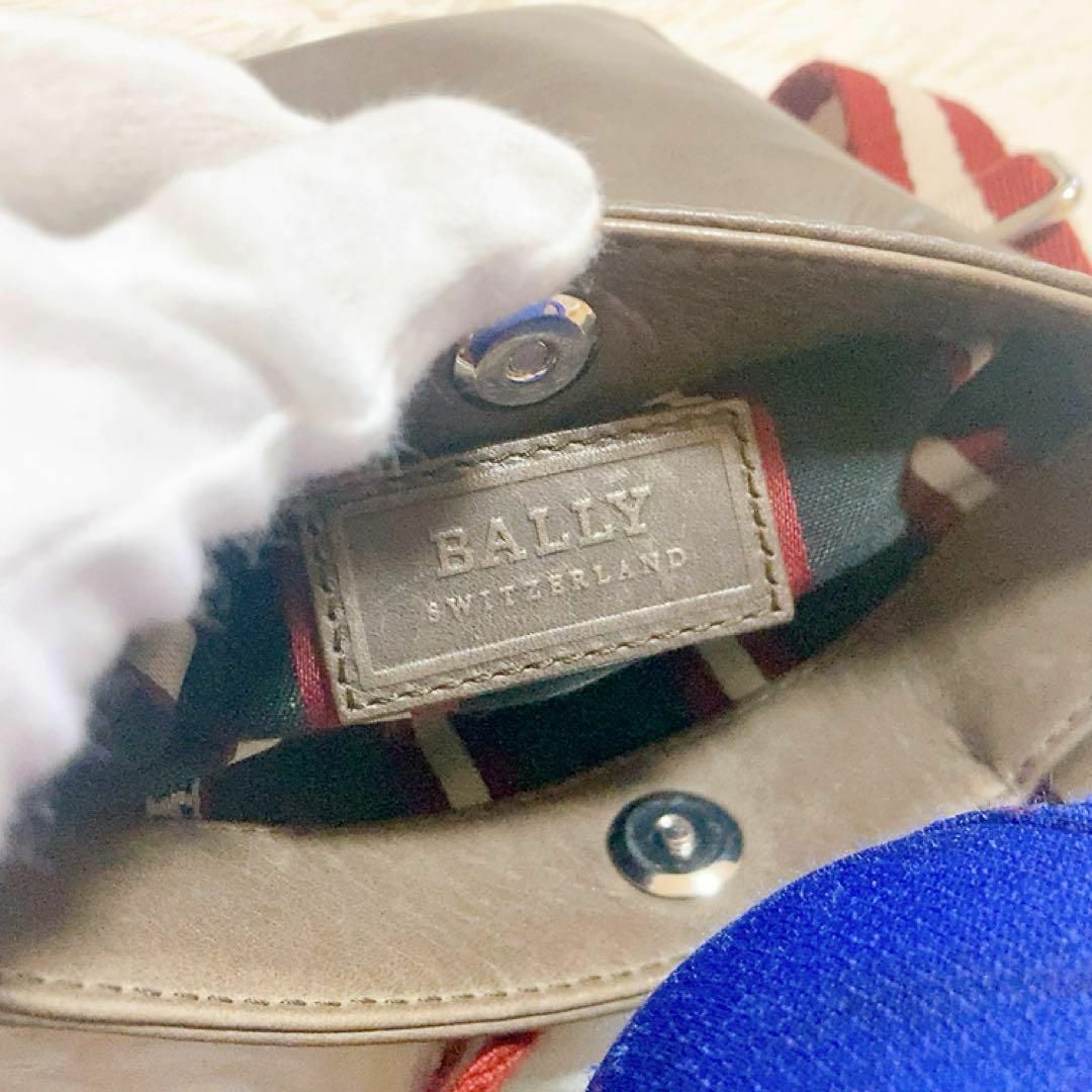 Bally - ✨良品✨BALLY バリー ショルダーバッグ ストライプ