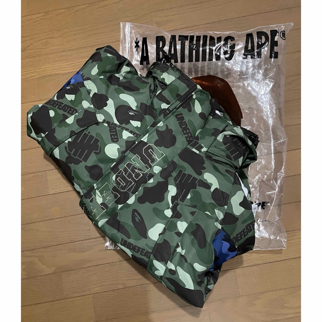 A BATHING APE(アベイシングエイプ)のBAPER X UNDFTD COLOR CAMO  DOWN JACKET メンズのジャケット/アウター(ダウンジャケット)の商品写真