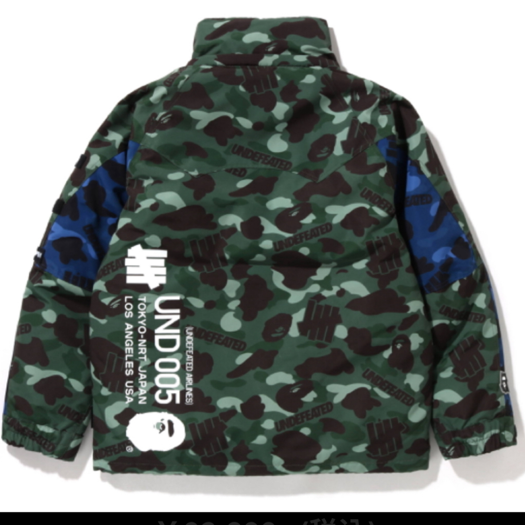 A BATHING APE(アベイシングエイプ)のBAPER X UNDFTD COLOR CAMO  DOWN JACKET メンズのジャケット/アウター(ダウンジャケット)の商品写真