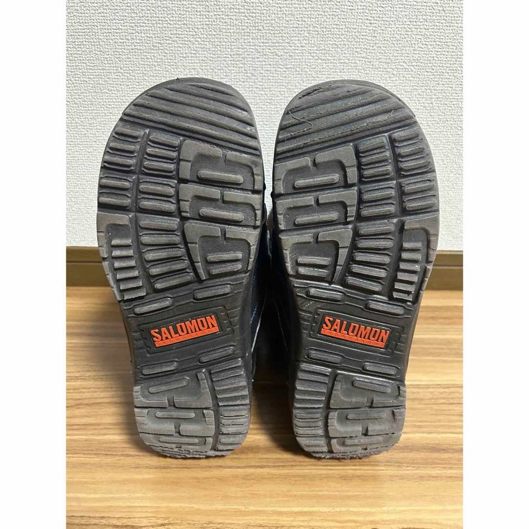 SALOMON(サロモン)のSALOMON サロモンスノボーブーツ 27.5cm ブラック×レッド スポーツ/アウトドアのスノーボード(ブーツ)の商品写真