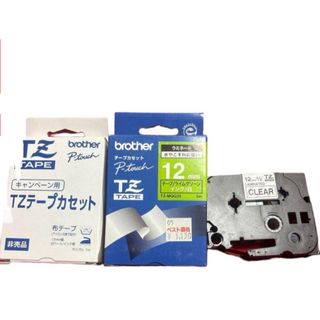 brother ピータッチ用 TZテープ 純正品3個