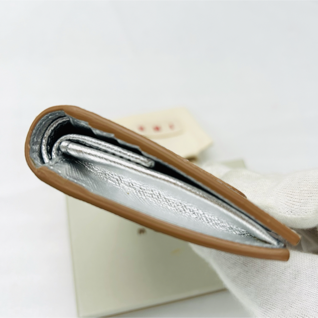 Marni(マルニ)の極美品　MARNI マルニ 折り財布 サフィアーノレザー コンパクトウォレット レディースのファッション小物(財布)の商品写真