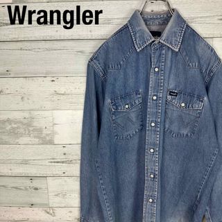 ラングラー(Wrangler)のラングラー 古着 90-00s スナップボタン デニム ウエスタンシャツ(シャツ)