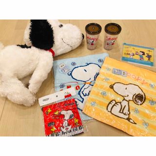 スヌーピー(SNOOPY)のスヌーピー まとめ売り ぬいぐるみ タオル  タンブラー(キャラクターグッズ)