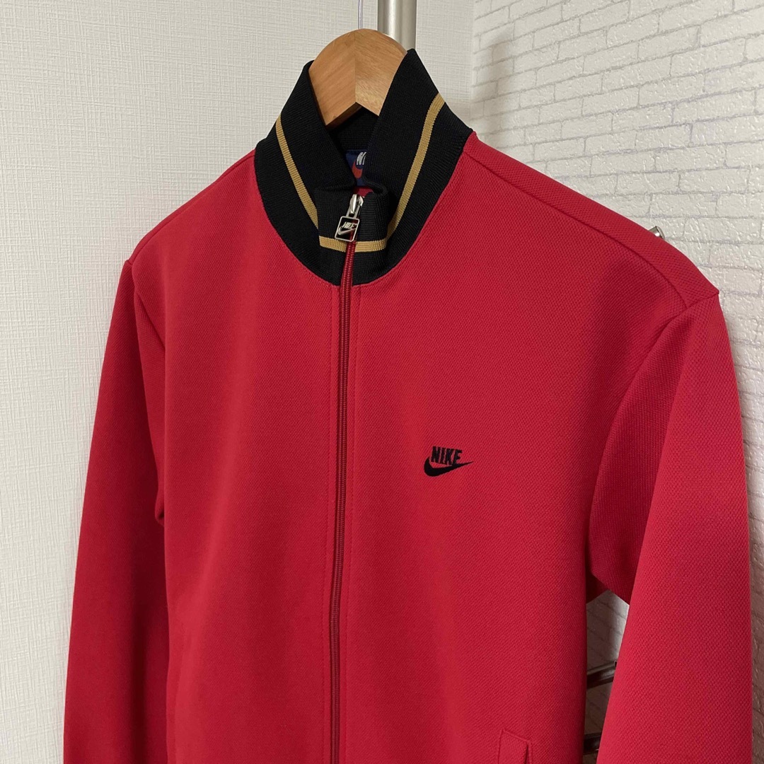 NIKE(ナイキ)の激レア！デッドストック！80s『NIKE』ナイキ トラックジャケット　ジャージ メンズのトップス(ジャージ)の商品写真