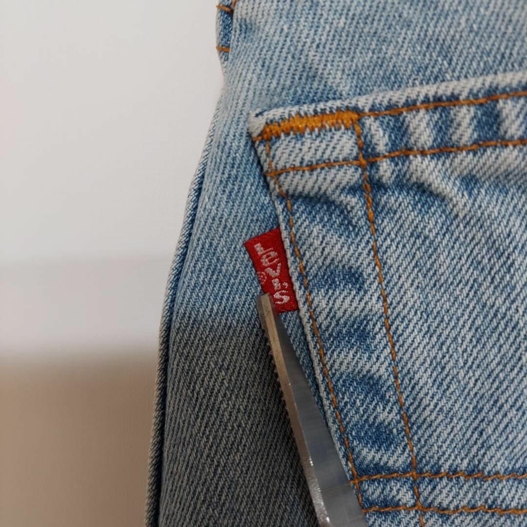 Levi's(リーバイス)のリーバイス560 W36 ブルーデニム ショートパンツ 青 90s USA製 その他のその他(その他)の商品写真