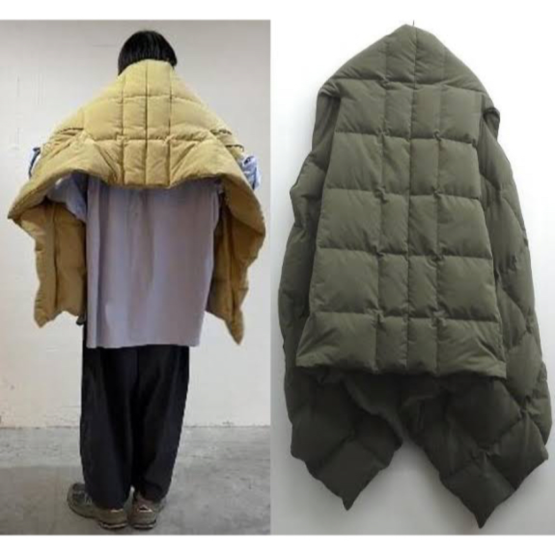 【美品】Sillage SAND DOWN PADDED MUFFLER メンズのジャケット/アウター(ダウンジャケット)の商品写真