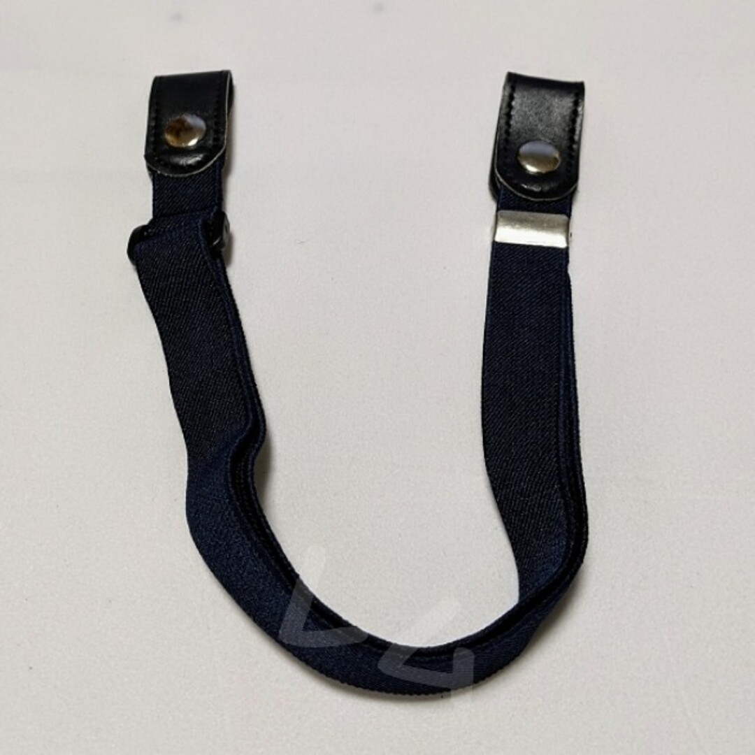 紺色　ネイビー　男女兼用　レディース　メンズ　ゴムベルト レディースのファッション小物(ベルト)の商品写真