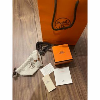 エルメス(Hermes)の【正規品・美品】HERMES オランプ リング PM ゴールド　保護シール付き(リング(指輪))