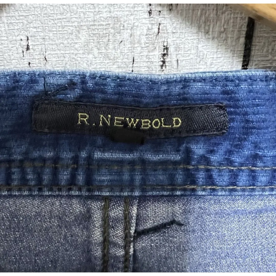 R.NEWBOLD(アールニューボールド)のR.NEWBOLD デニム×コーデュロイ切り替えパンツ！日本製！ メンズのパンツ(デニム/ジーンズ)の商品写真