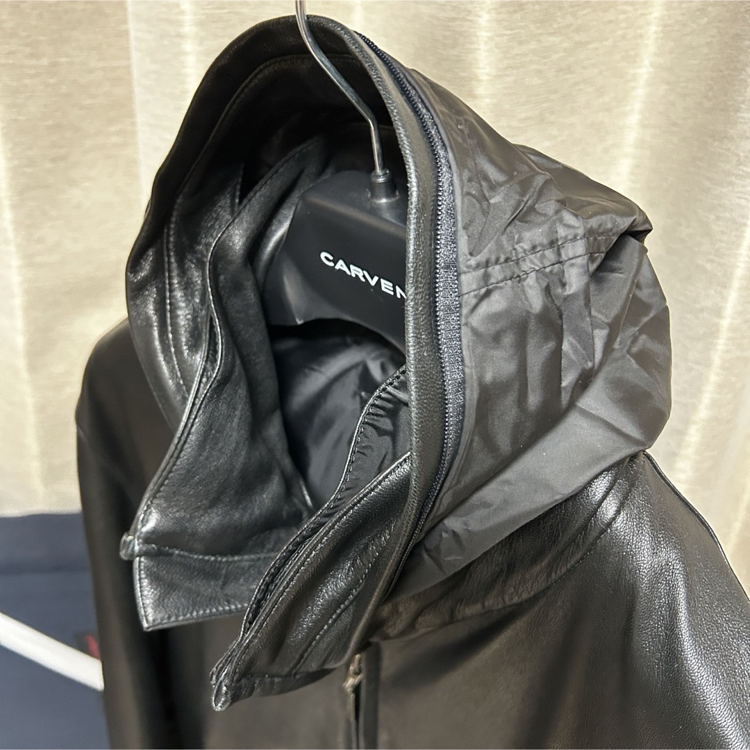 D’URBAN(ダーバン)のDURBAN ダーバン レザージャケット コート メンズのジャケット/アウター(レザージャケット)の商品写真