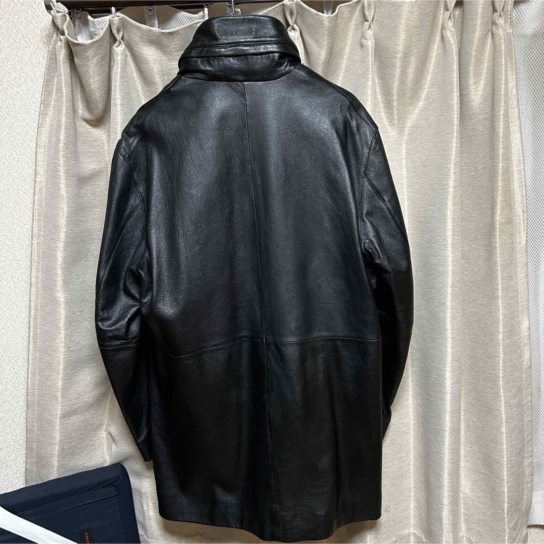 D’URBAN(ダーバン)のDURBAN ダーバン レザージャケット コート メンズのジャケット/アウター(レザージャケット)の商品写真