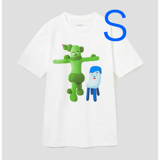 グラニフ(Design Tshirts Store graniph)のグラニフ　コッシーとサボさん　Tシャツ　S(Tシャツ/カットソー(半袖/袖なし))