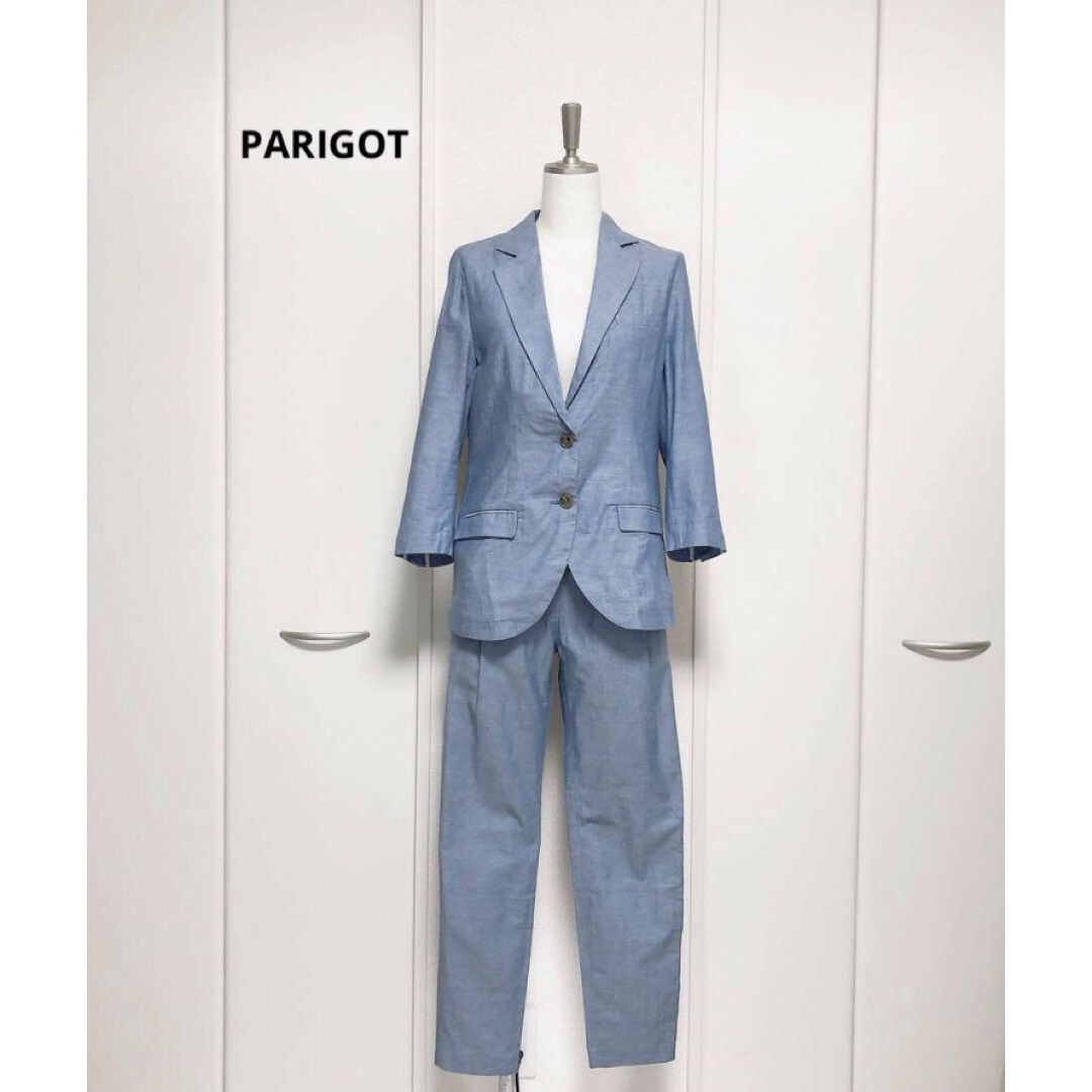 PARIGOT - 新品 PARIGOT パリゴ コットン サマー テーラード スーツ M