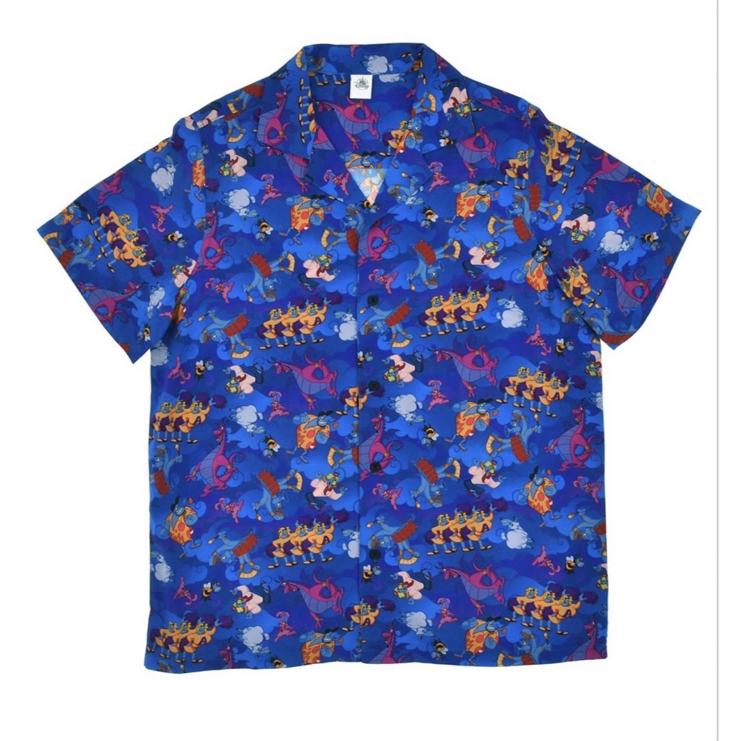 Aladdin(アラジン)のアラジン Aladdin 30years ディズニーストア アロハシャツ 半袖  レディースのトップス(Tシャツ(半袖/袖なし))の商品写真