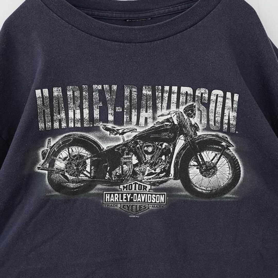 Harley Davidson - ハーレーダビッドソン プリントTシャツ 長袖 00s