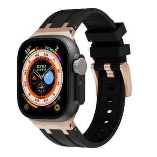 Apple Watch バンド 38/40/41mmラバーベルト　シリコンRG(ラバーベルト)