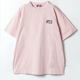 FILA - 新品  FILA × BE:FIRST  ロゴ刺繍ワッペン Tシャツ M ピンク