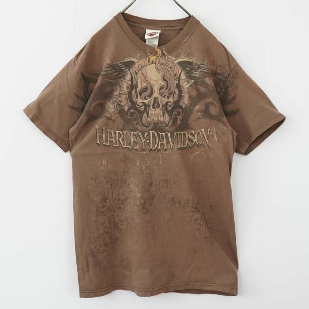 Harley Davidson - ハーレーダビッドソン 両面プリント Tシャツ 半袖 M Harley Davidson - ハーレーダビッドソン 両面プリント Tシャツ 半袖 M
