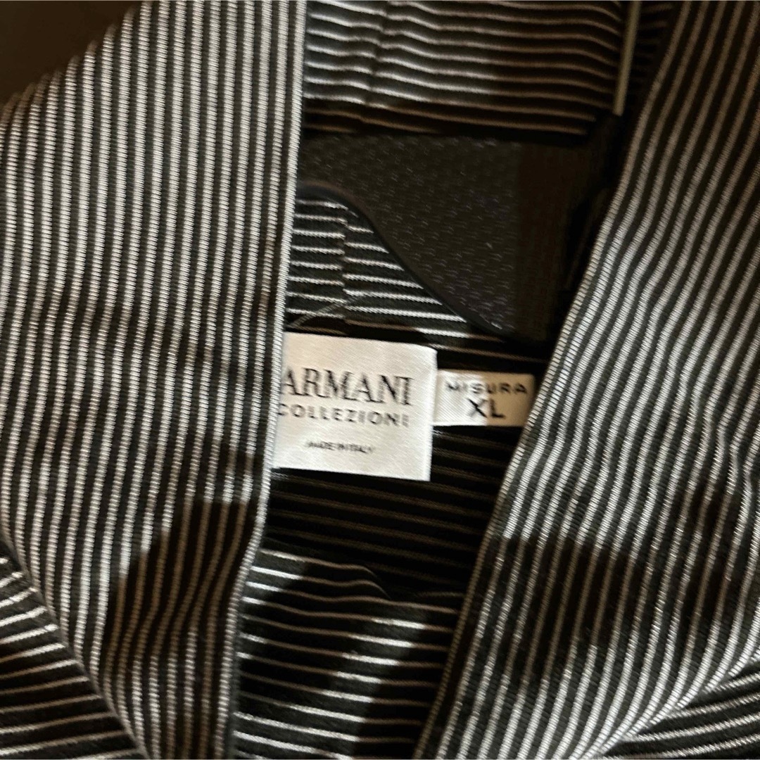 ARMANI COLLEZIONI(アルマーニ コレツィオーニ)のアルマーニ　Armani タートルネック　ボーダー　カットソー メンズのトップス(Tシャツ/カットソー(七分/長袖))の商品写真