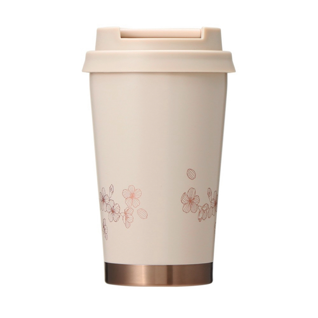 Starbucks Coffee(スターバックスコーヒー)のスタバ　SAKURA2024ステンレスTOGOロゴタンブラーグレース355ml インテリア/住まい/日用品のキッチン/食器(タンブラー)の商品写真